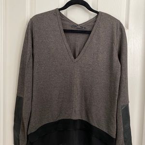 Zara Gray Lightweight Knit